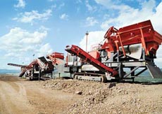 concrete road crusher for sale  